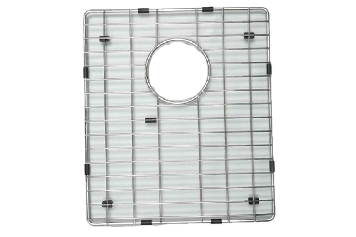 13-in. W X 16-in. D Stainless Steel Kitchen Sink Grid In Chrome Color
