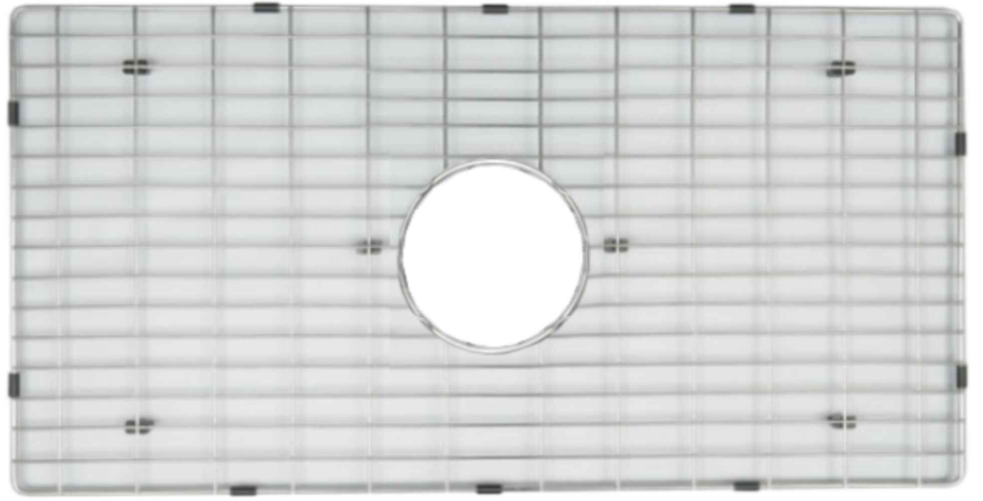 29.5-in. W X 16-in. D Stainless Steel Kitchen Sink Grid In Chrome Color