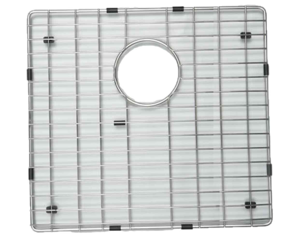 15.875-in. W X 15.875-in. D Stainless Steel Kitchen Sink Grid In Chrome Color