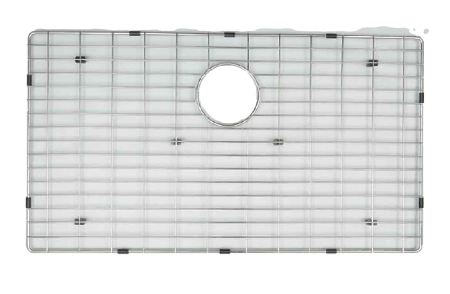 27-in. W X 16-in. D Stainless Steel Kitchen Sink Grid In Chrome Color
