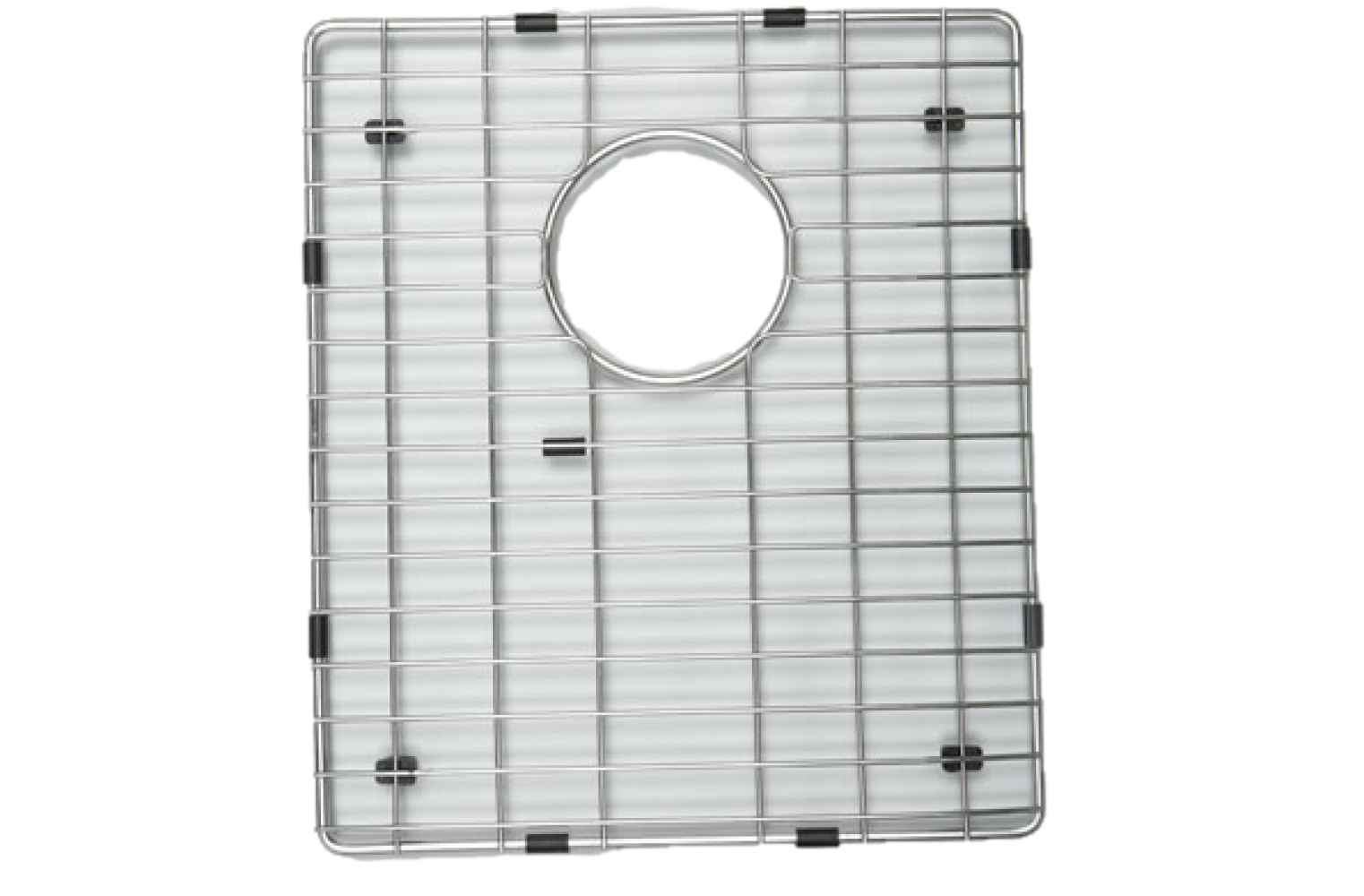 10-in. W X 16-in. D Stainless Steel Kitchen Sink Grid In Chrome Color