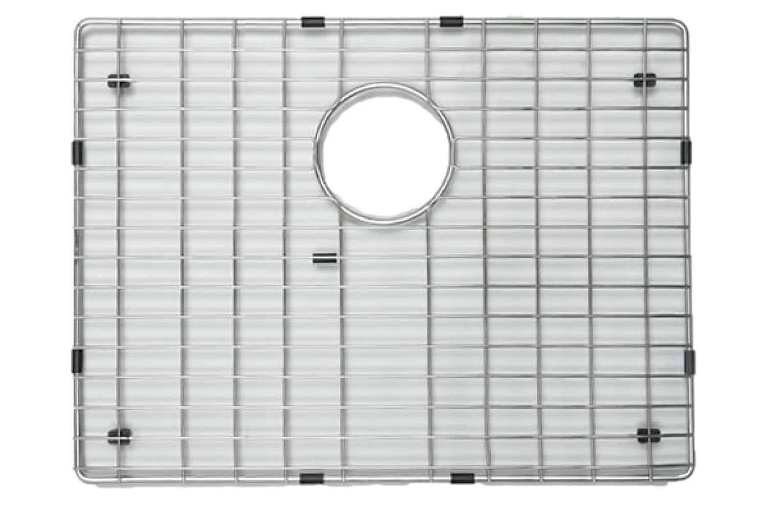 15-in. W X 15-in. D Stainless Steel Kitchen Sink Grid In Chrome Color