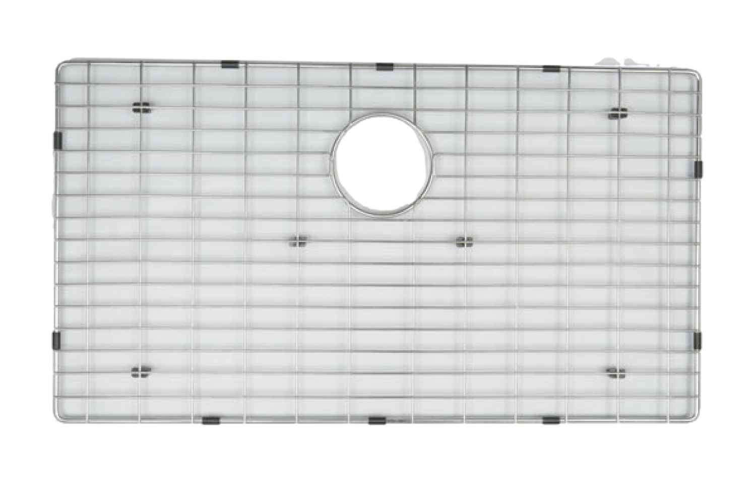 29.5-in. W X 16-in. D Stainless Steel Kitchen Sink Grid In Chrome Color