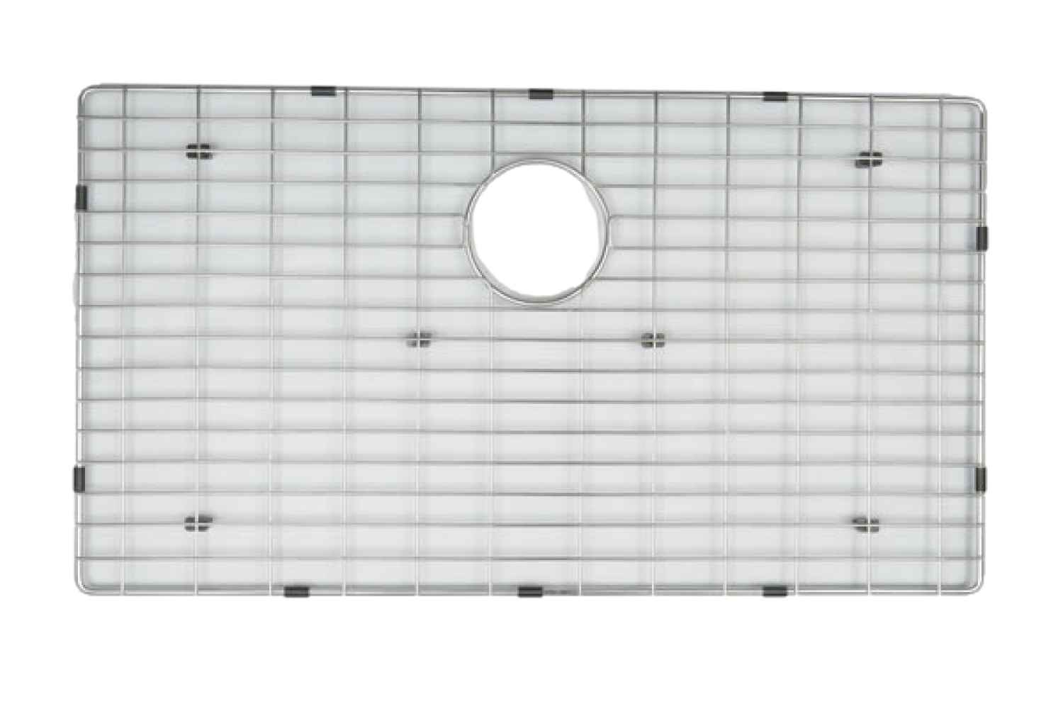27-in. W X 16-in. D Stainless Steel Kitchen Sink Grid In Chrome Color