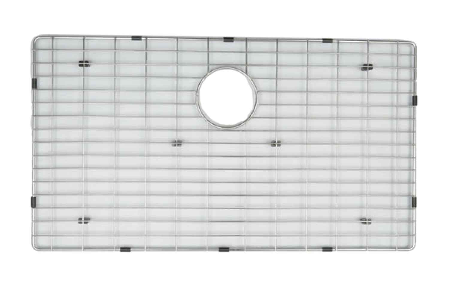 24-in. W X 16-in. D Stainless Steel Kitchen Sink Grid In Chrome Color