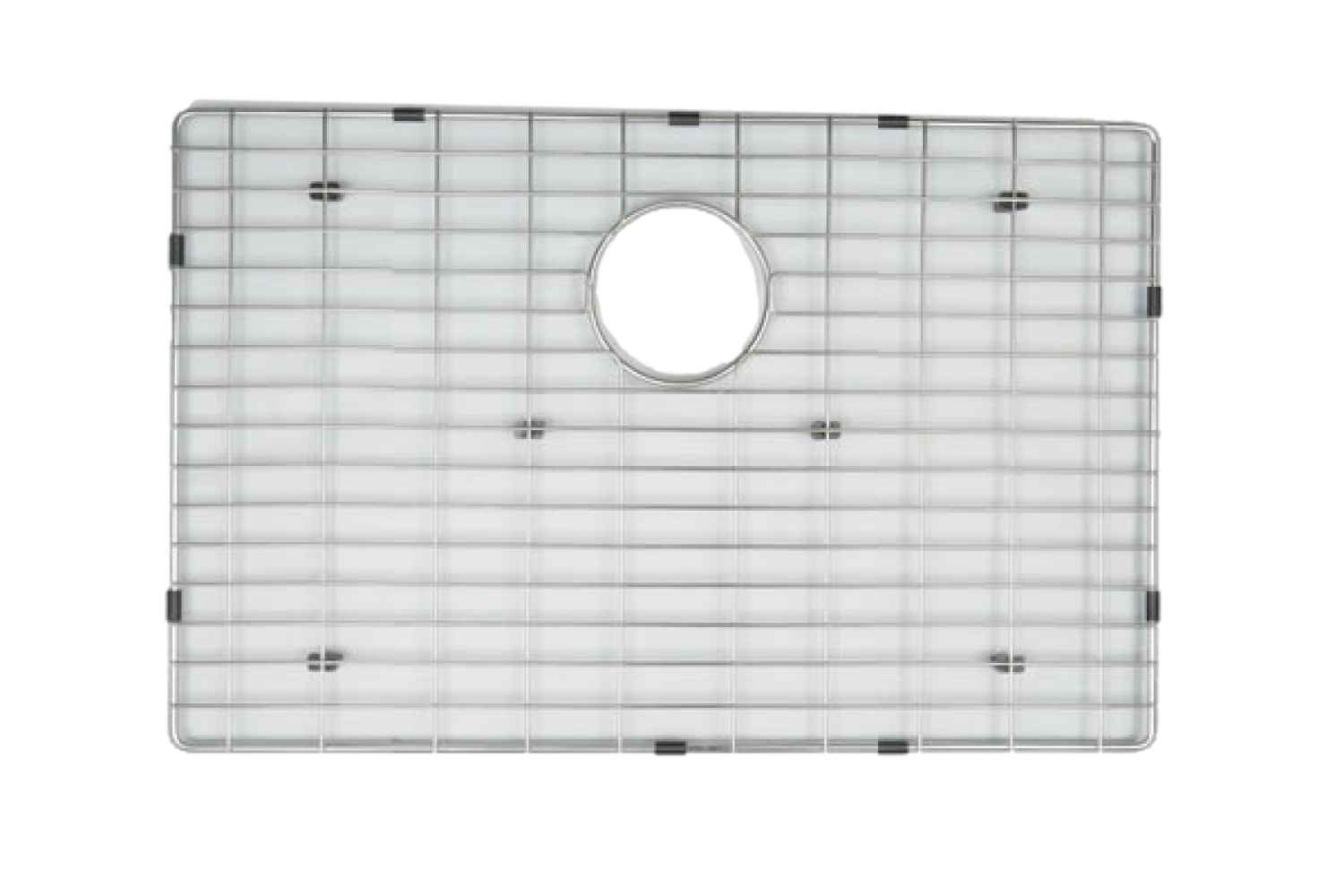 23 in. x 18 in. Laundry Sink Grid Chrome Rectangle Stainless Steel