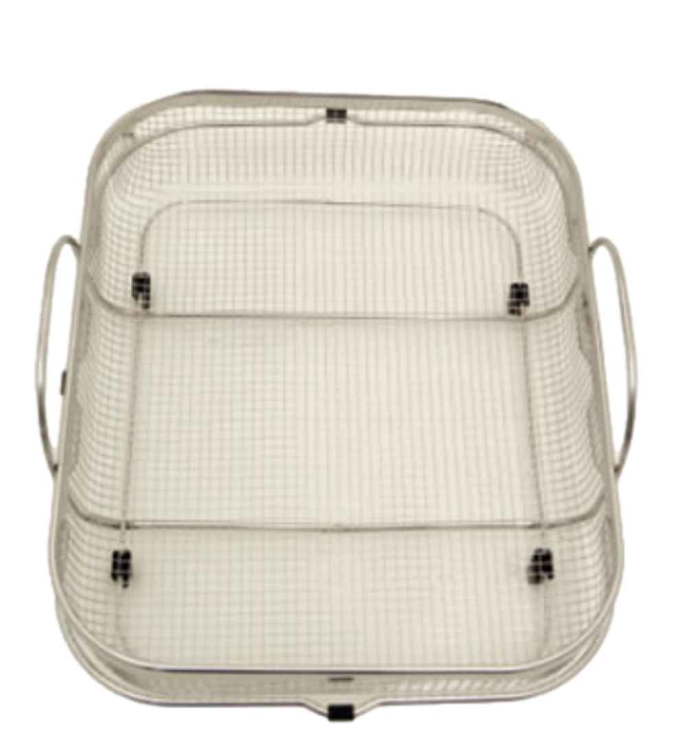 12-in. W Stainless Steel Kitchen Basket In Stainless Steel Color