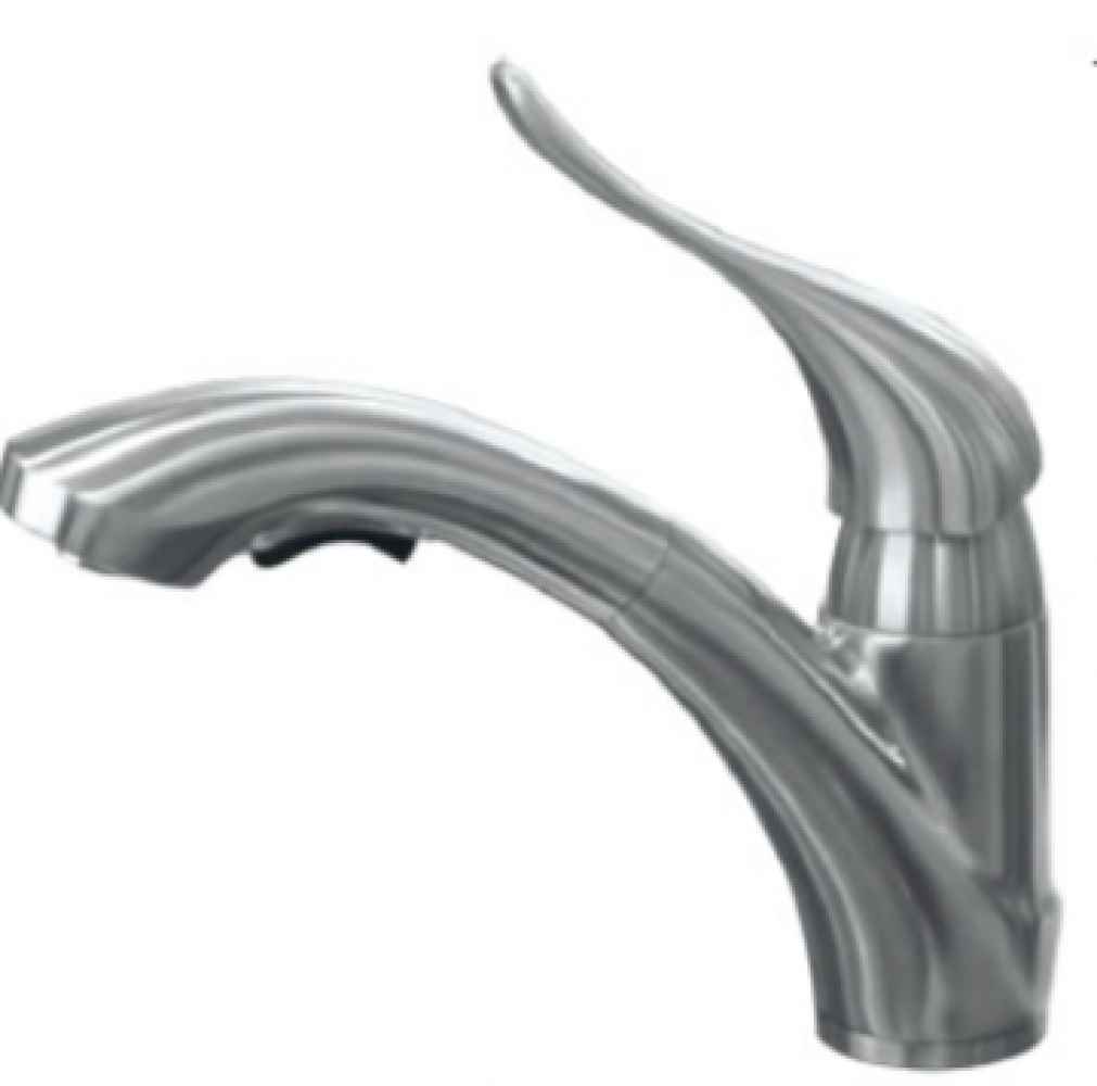 1 Hole CSA Stainless Steel Kitchen Sink Faucet Stainless Steel Stainless Steel