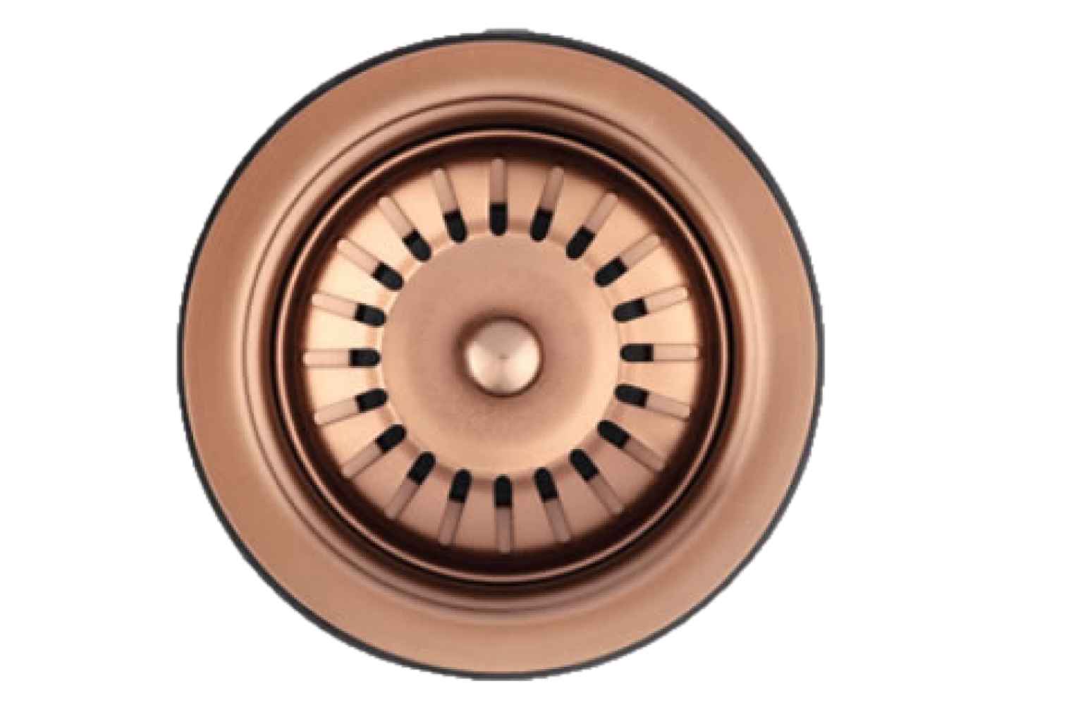Round Copper Kitchen Sink Strainer Copper