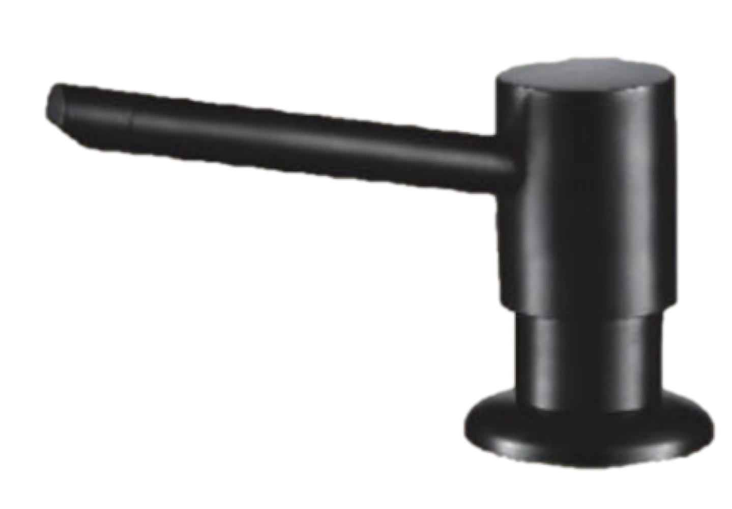2.13 in. x 5 in. x 3.75 in. Stainless Steel Soap Dispenser Above Counter