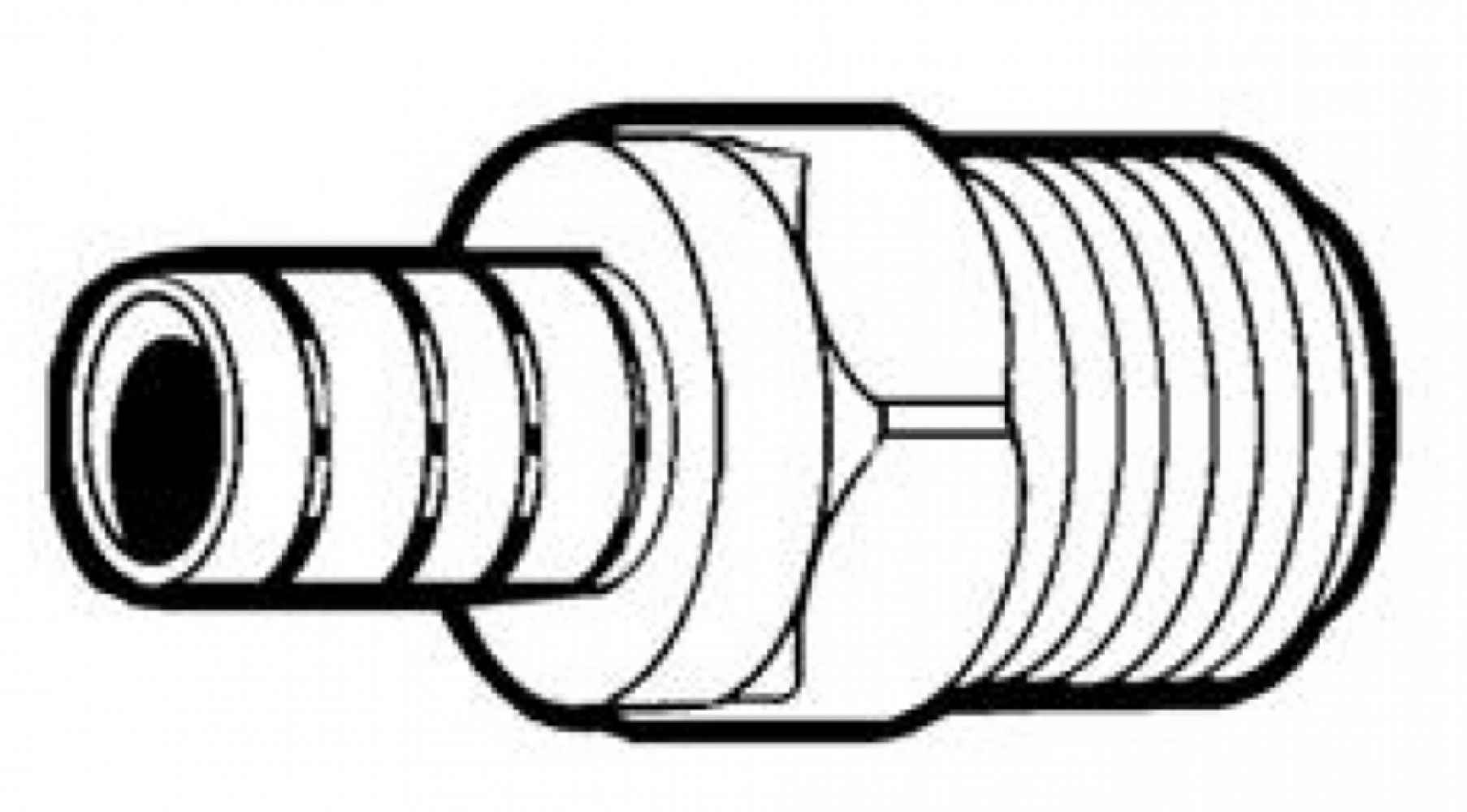 0.75 in. x 0.5 in. Pex Polyalloy Male Adapter