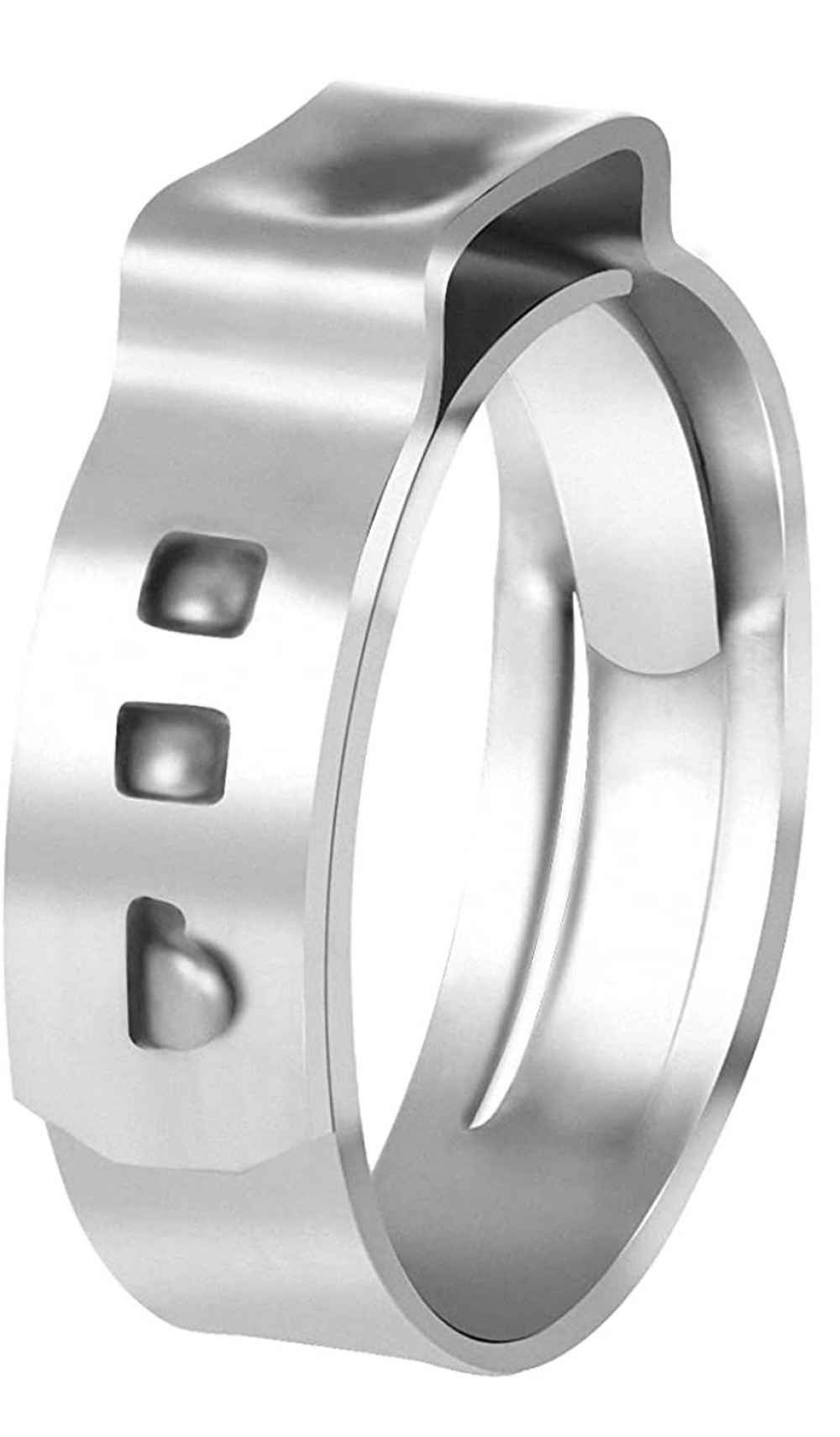 1 in. Round Pex Crimp Ring in Traditional Style