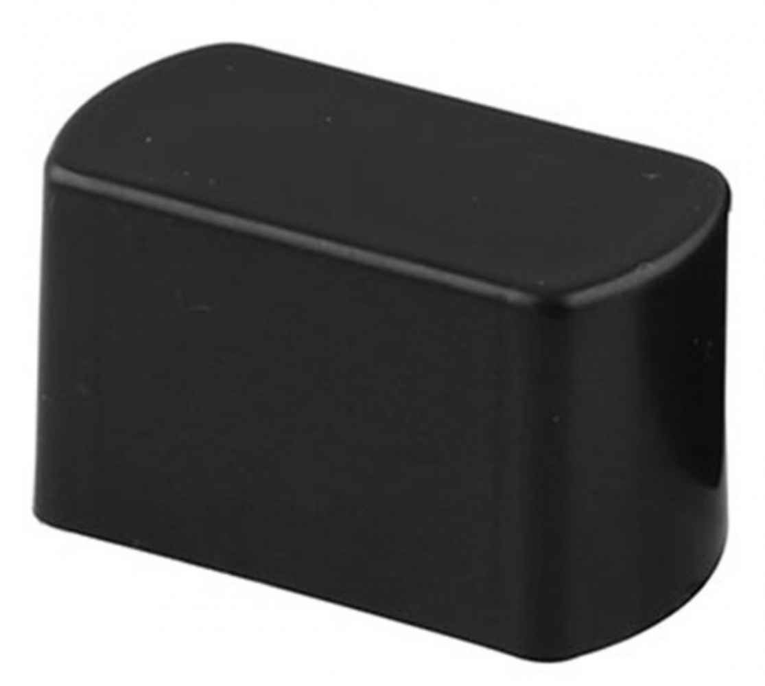 2 in. x 1.5 in. Rectangle ABS Bushing in Traditional Style