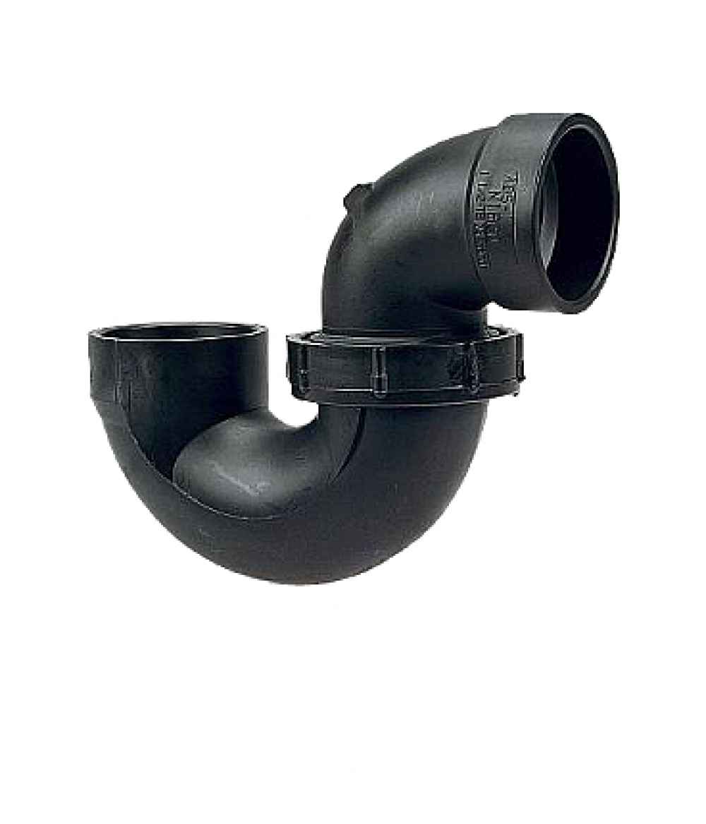 1.25 in. x 1.25 in. ABS P-Trap  with Without Cleanout