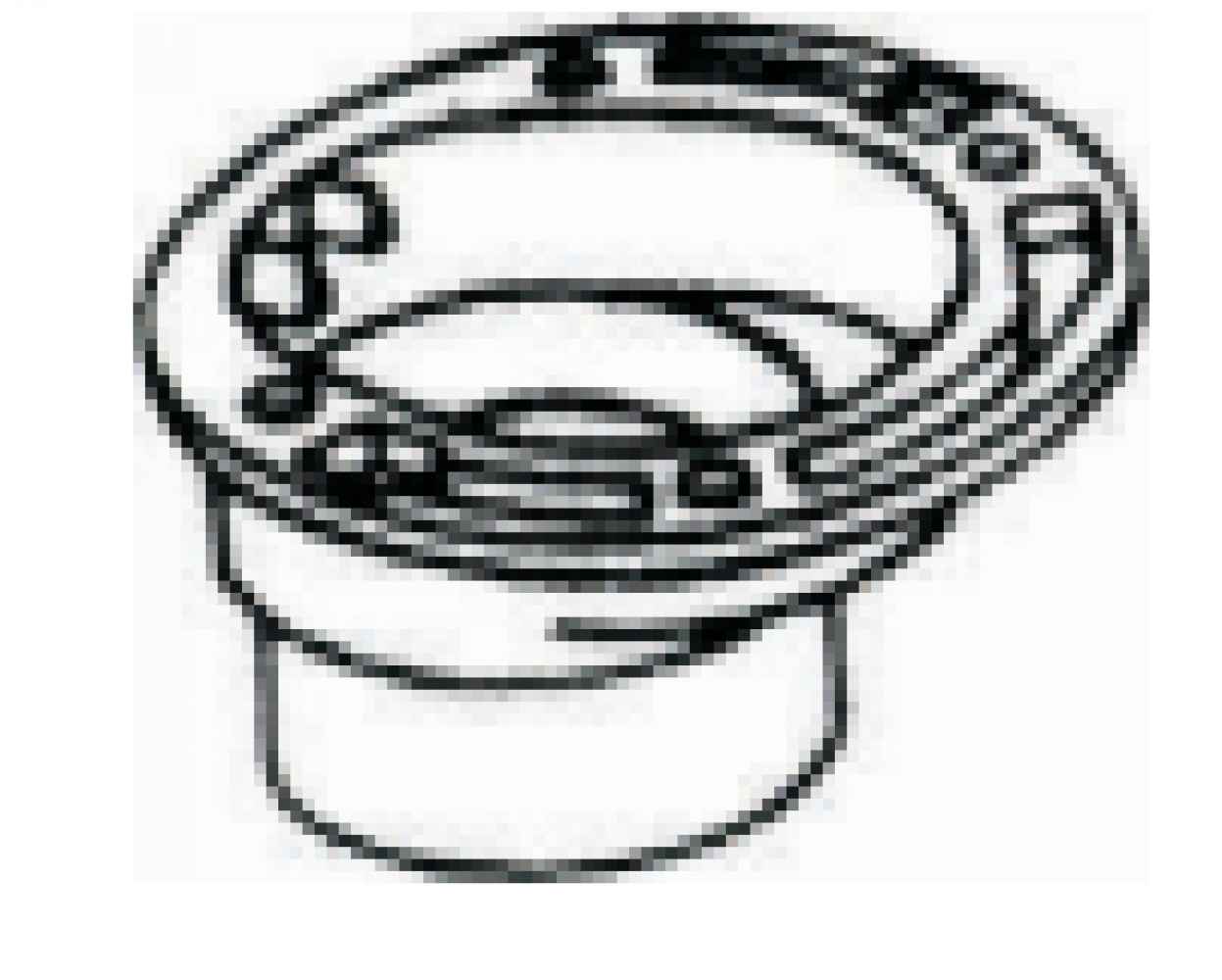 4 in. x 3 in. ABS Toilet Flange snap on/off metal ring