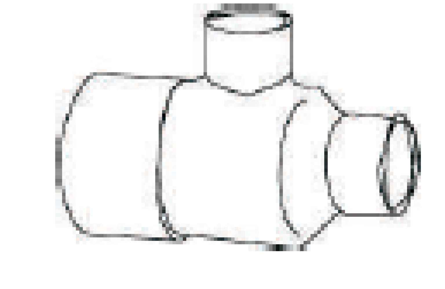 2 in. x 2 in. x 0.75 in. Copper Reducing Tee - Wrot