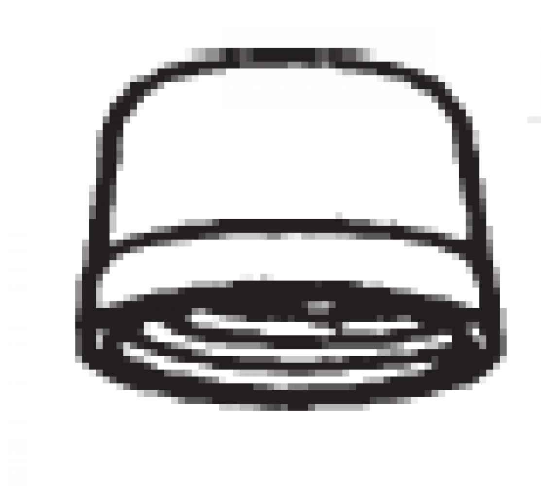 1 in. x 1 in. Galvanized cap
