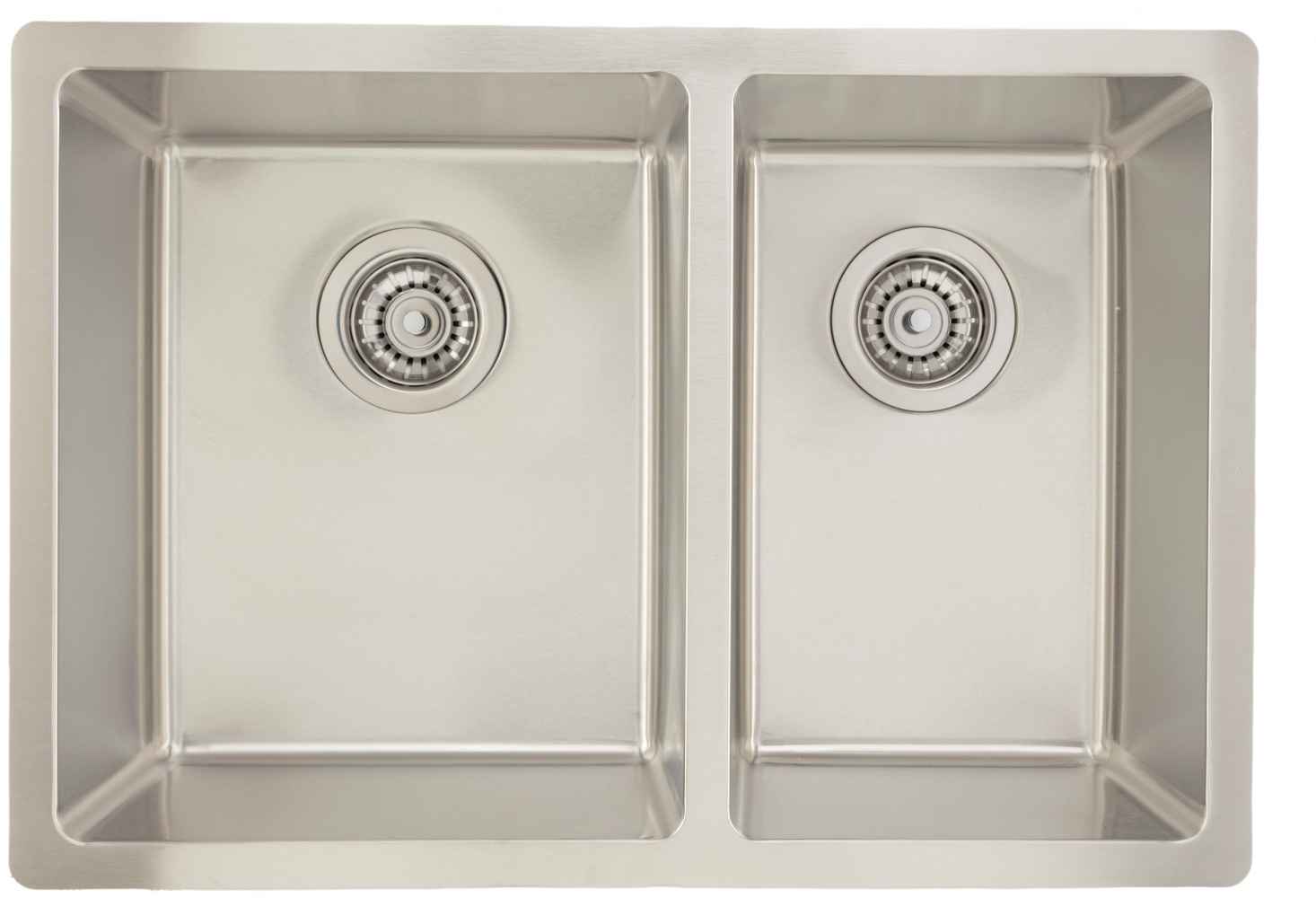 26-in. W CSA Approved Stainless Steel Kitchen Sink With 2 Bowl And 18 Gauge