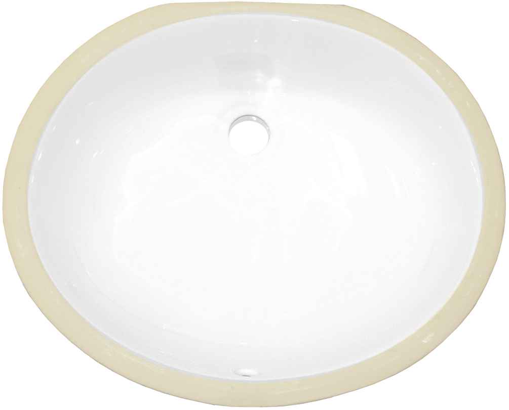 18.25-in. x 15.25-in. Ceramic Bathroom Undermount Sink In White CSA