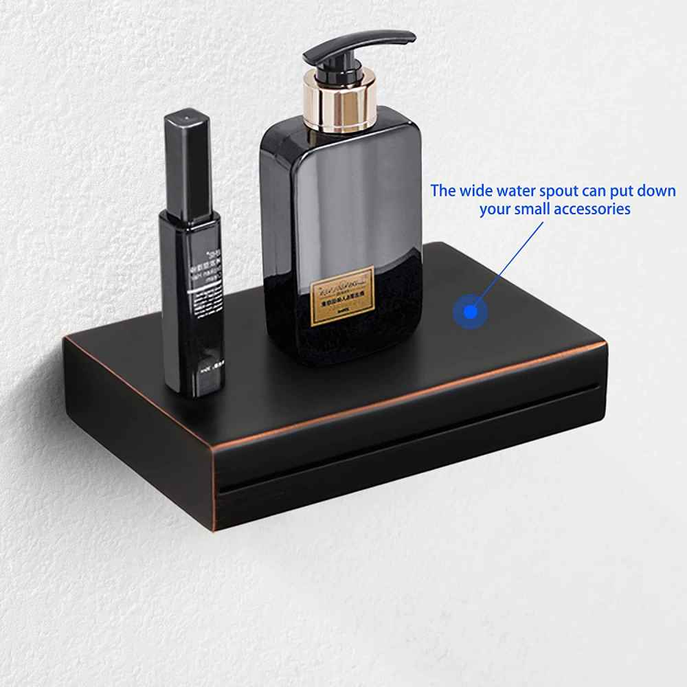 3H8-in. Black Bathroom Sink Faucet Black Brass
