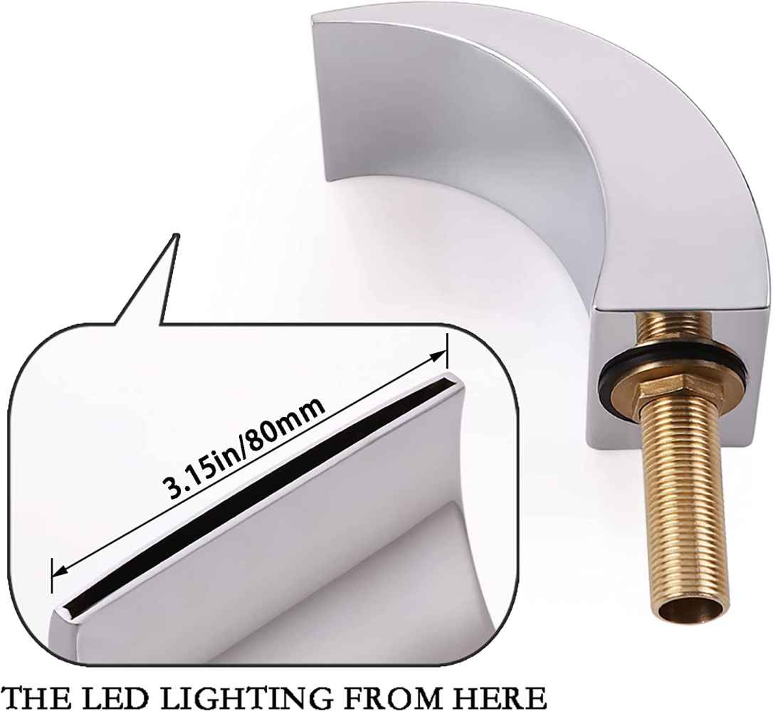 3H8-in. Chrome Bathroom Sink Faucet Chrome Brass