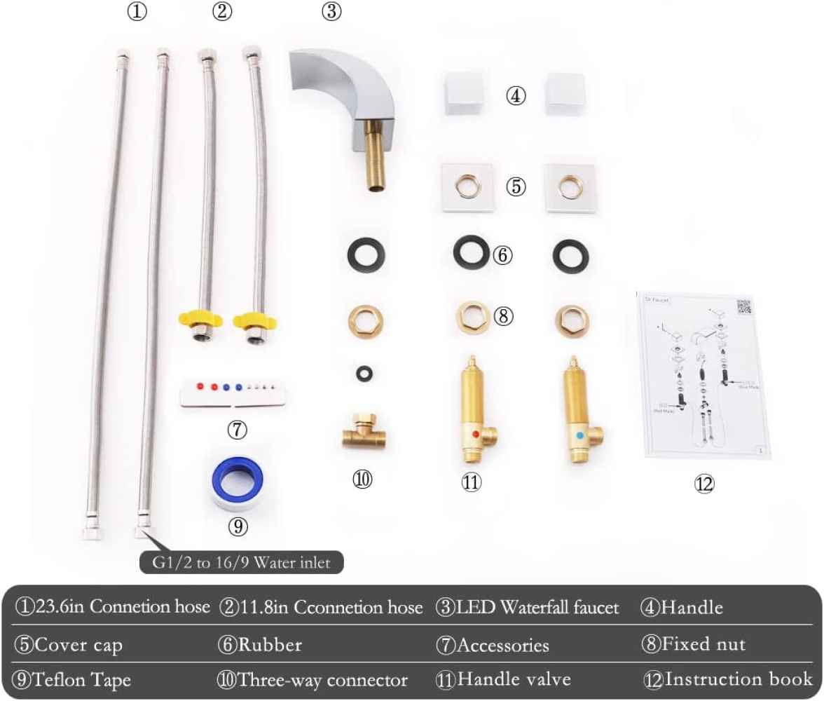 3H8-in. Chrome Bathroom Sink Faucet Chrome Brass