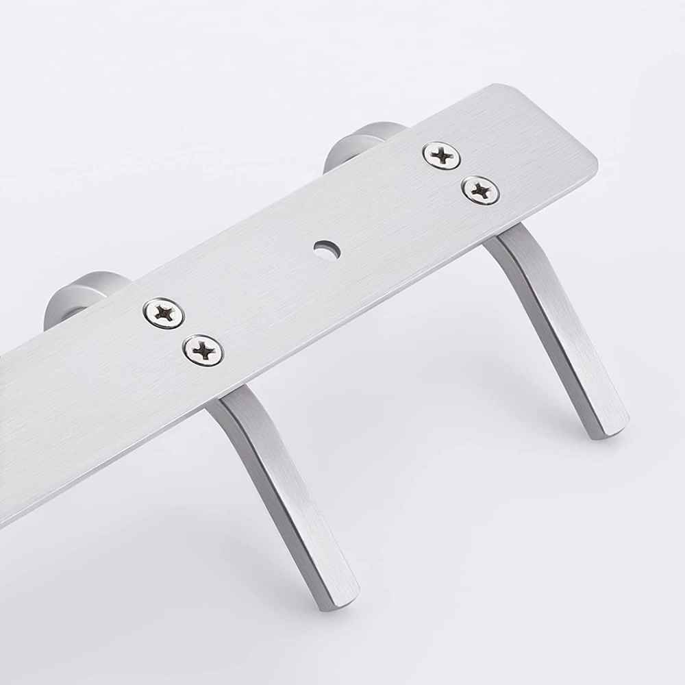 8.7-in. x 1.49-in. Robe Hook Brushed Steel Stainless Steel