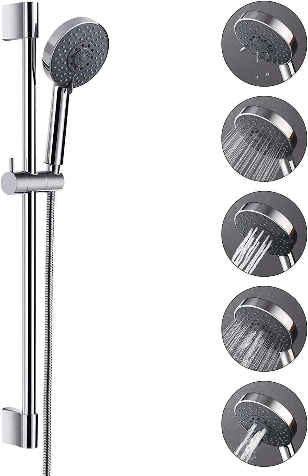 Stainless Steel Wall Mount  Stainless Steel Round Shower Head