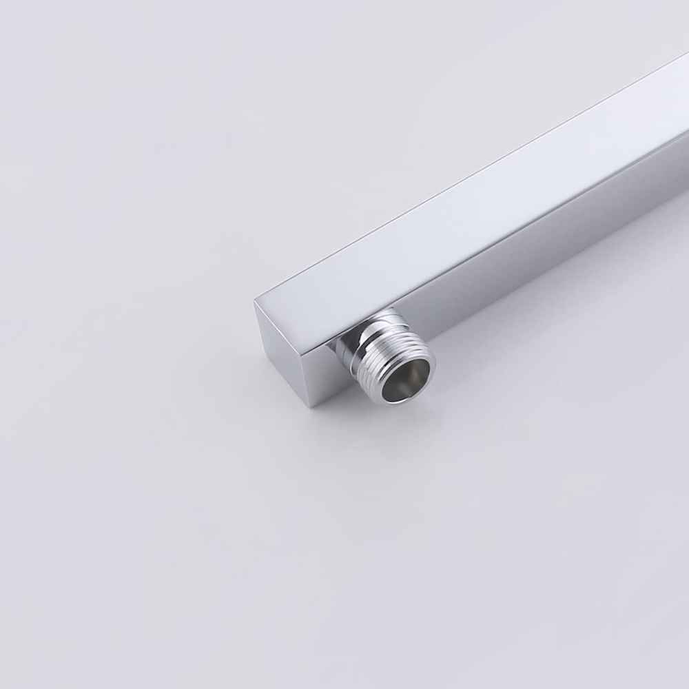 17.5 in. Stainless Steel Shower Arm In Polished Chrome Stainless Steel CUPC