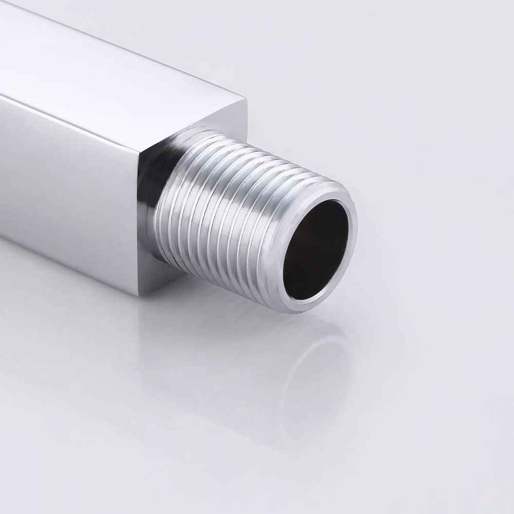 17.5 in. Stainless Steel Shower Arm In Polished Chrome Stainless Steel CUPC