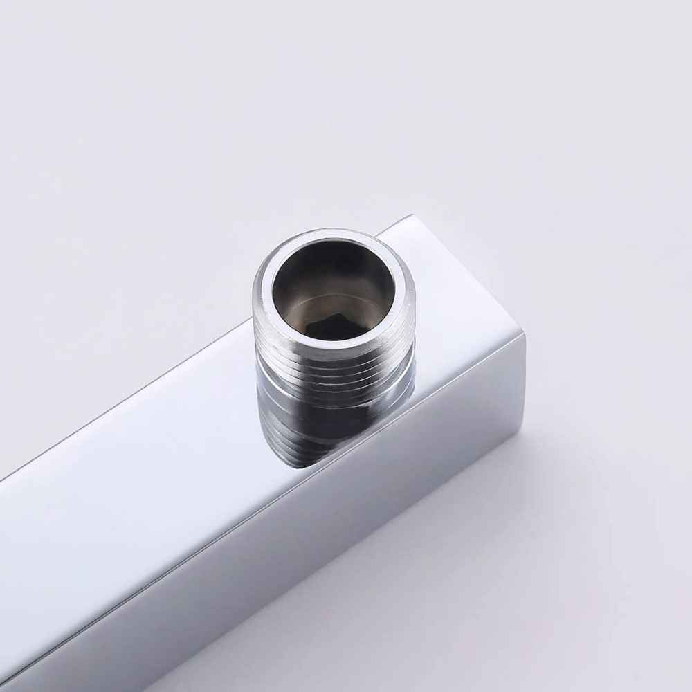 17.5 in. Stainless Steel Shower Arm In Polished Chrome Stainless Steel CUPC