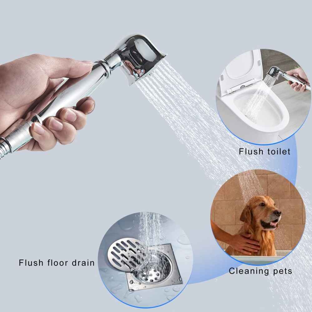1 Hole Polished Bathtub Shower Faucet Chrome Brass-Ceramic