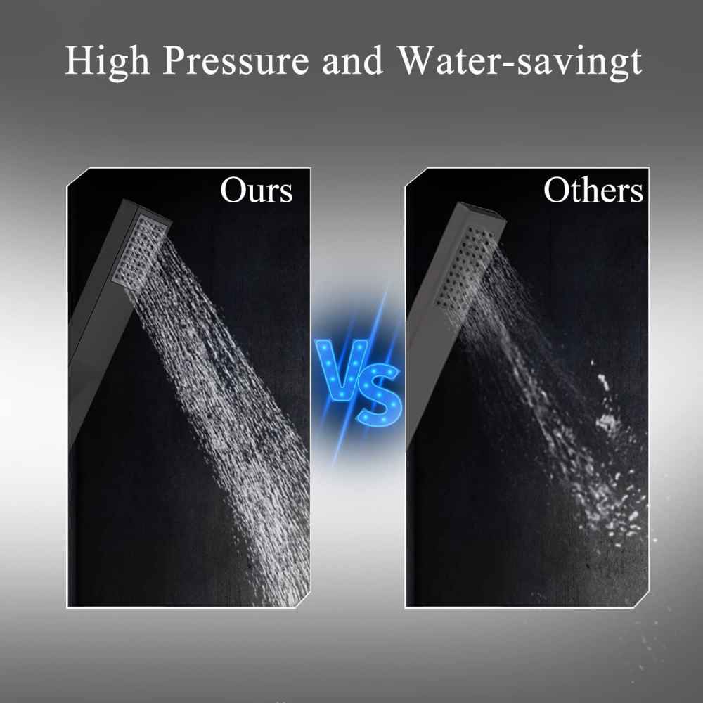 1 Hole Oil Rubbed Bathtub Shower Faucet Black Brass