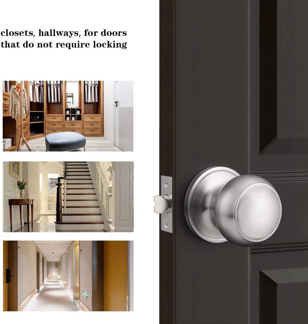 3-in. x 0.011-in. Stainless Steel Door Door Lock In Satin Nickel