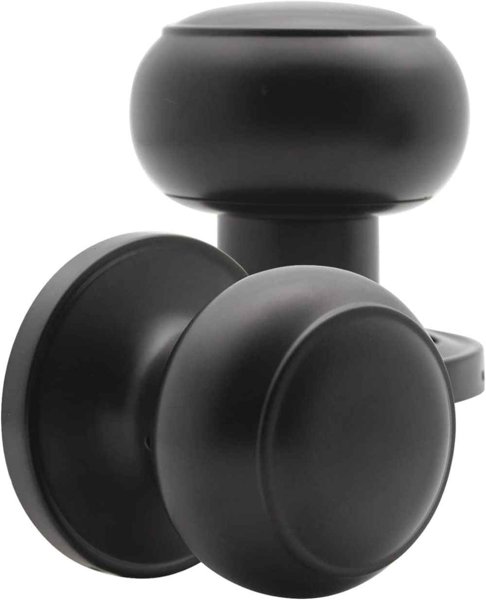 2.5-in. x 0.039-in. Stainless Steel Door Door Lock In Black