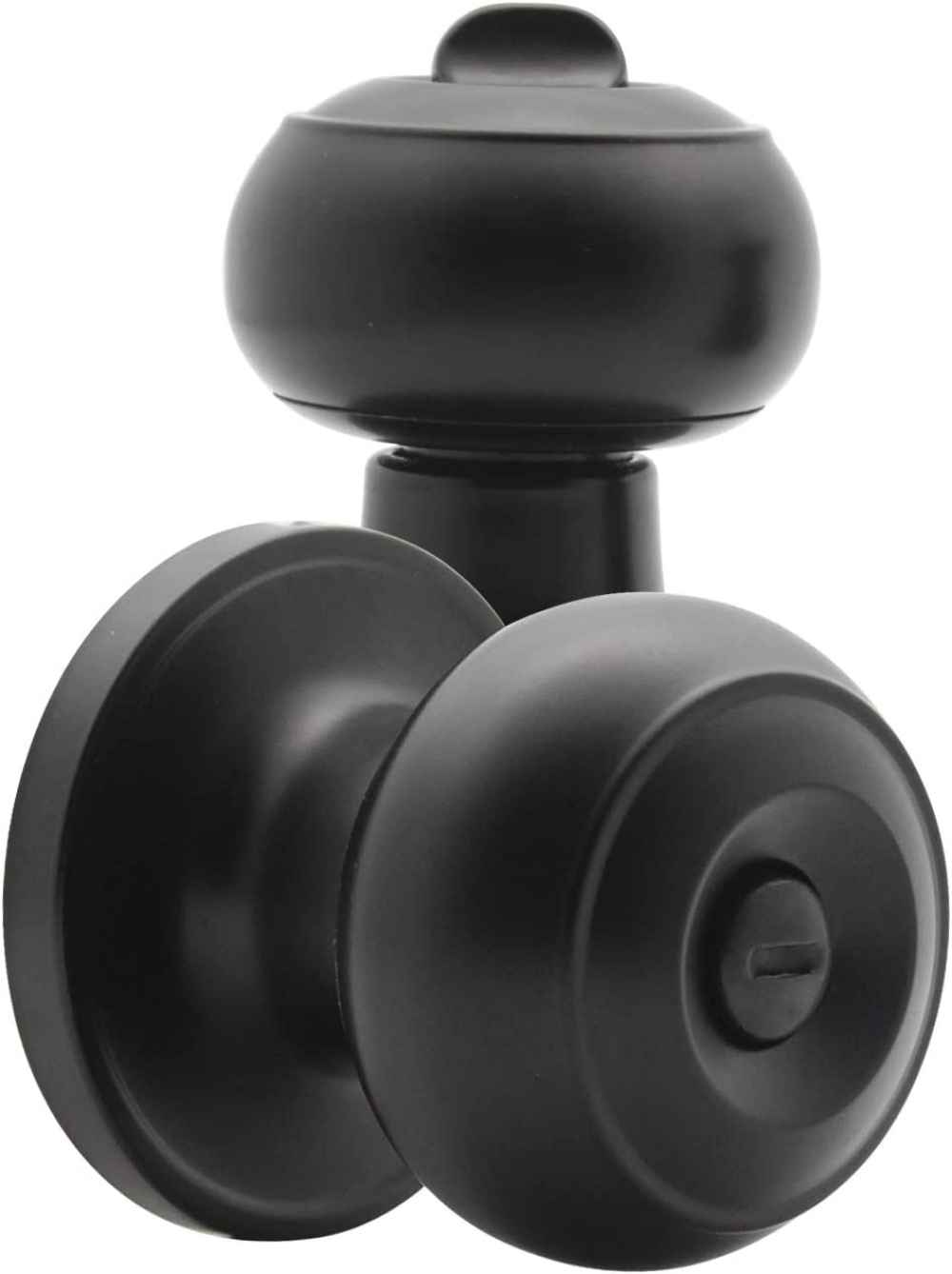 2.5-in. x 0.039-in. Stainless Steel Door Door Lock In Black