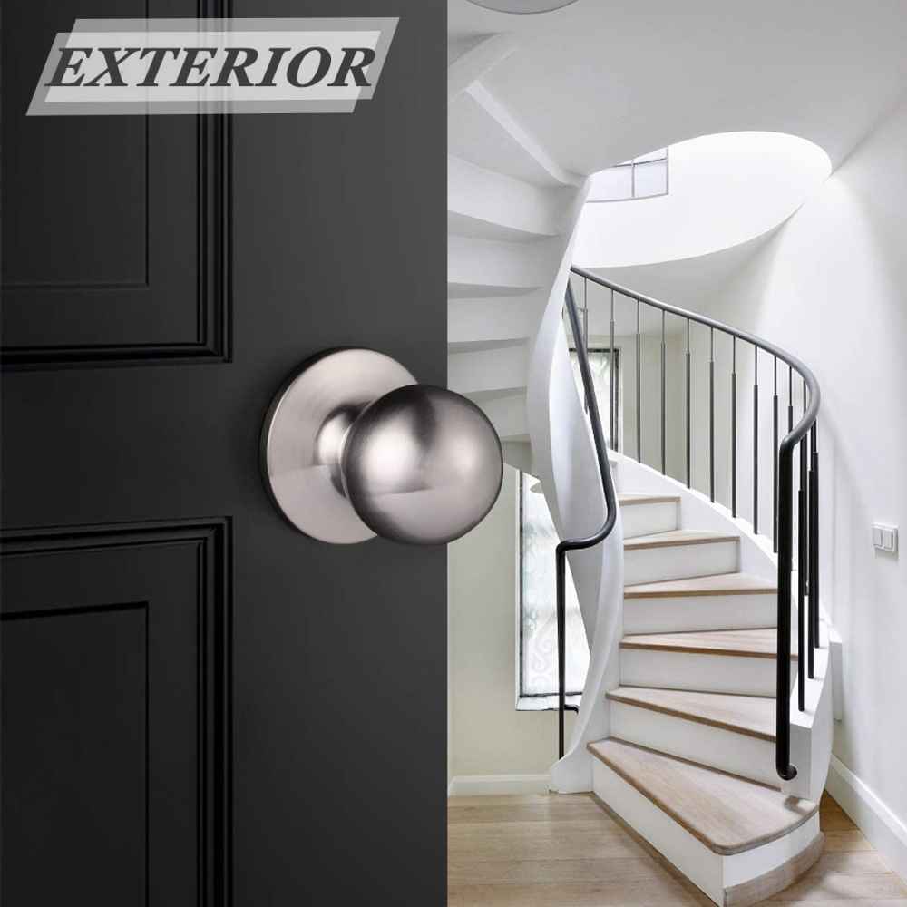 2.5-in. x 0.03-in. Stainless Steel Door Lock In Satin Nickel
