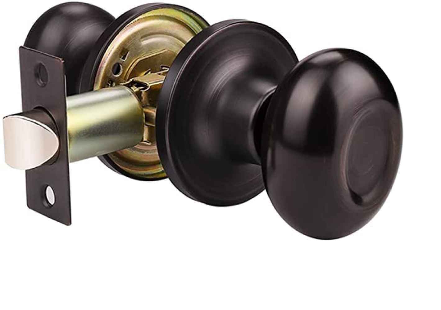 2.2-in. x 0.03-in. Stainless Steel Door Door Lock In Oil Rubbed Bronze