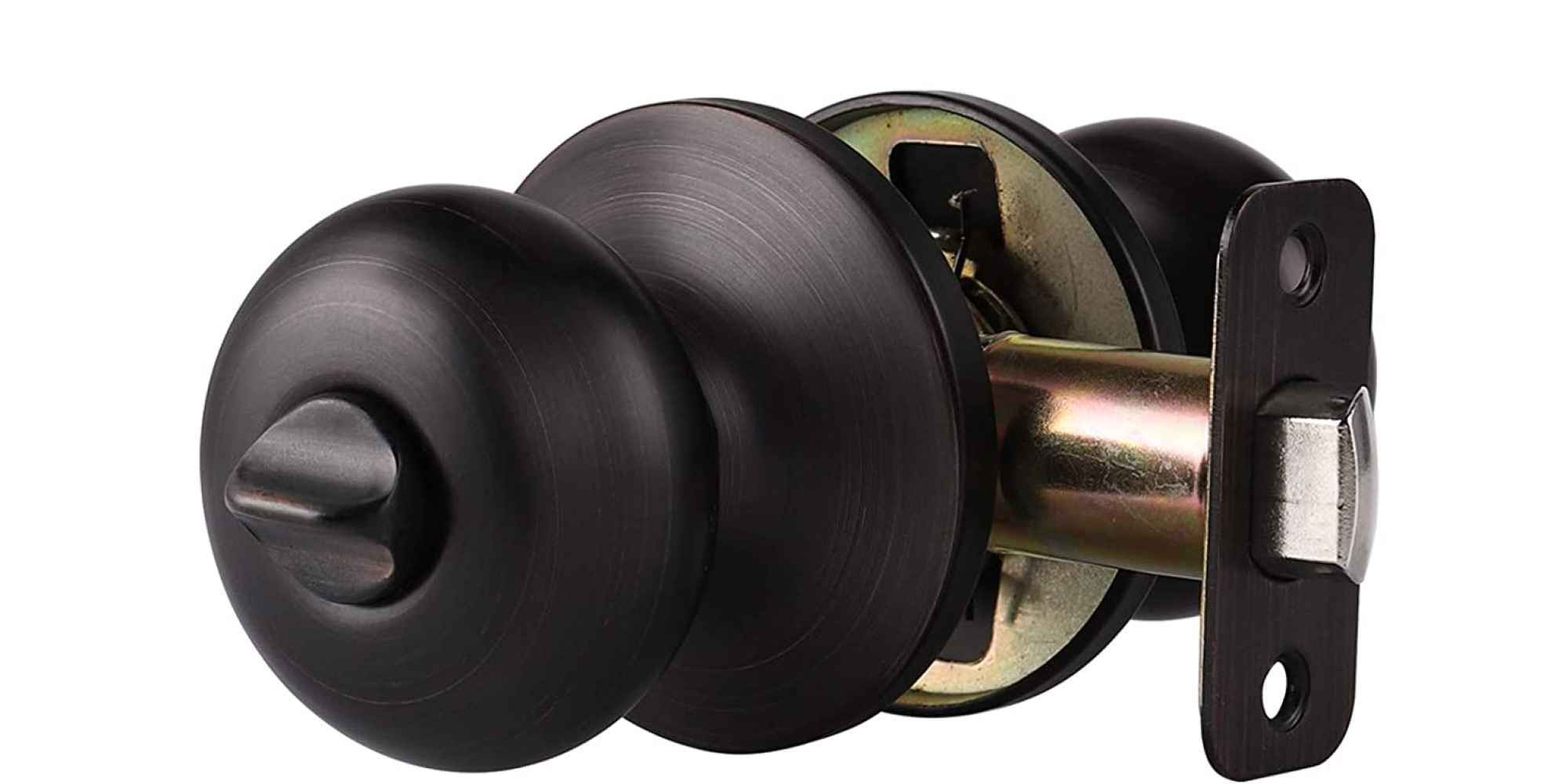 2.5-in. x 0.03-in. Stainless Steel Door Door Lock In Oil Rubbed Bronze
