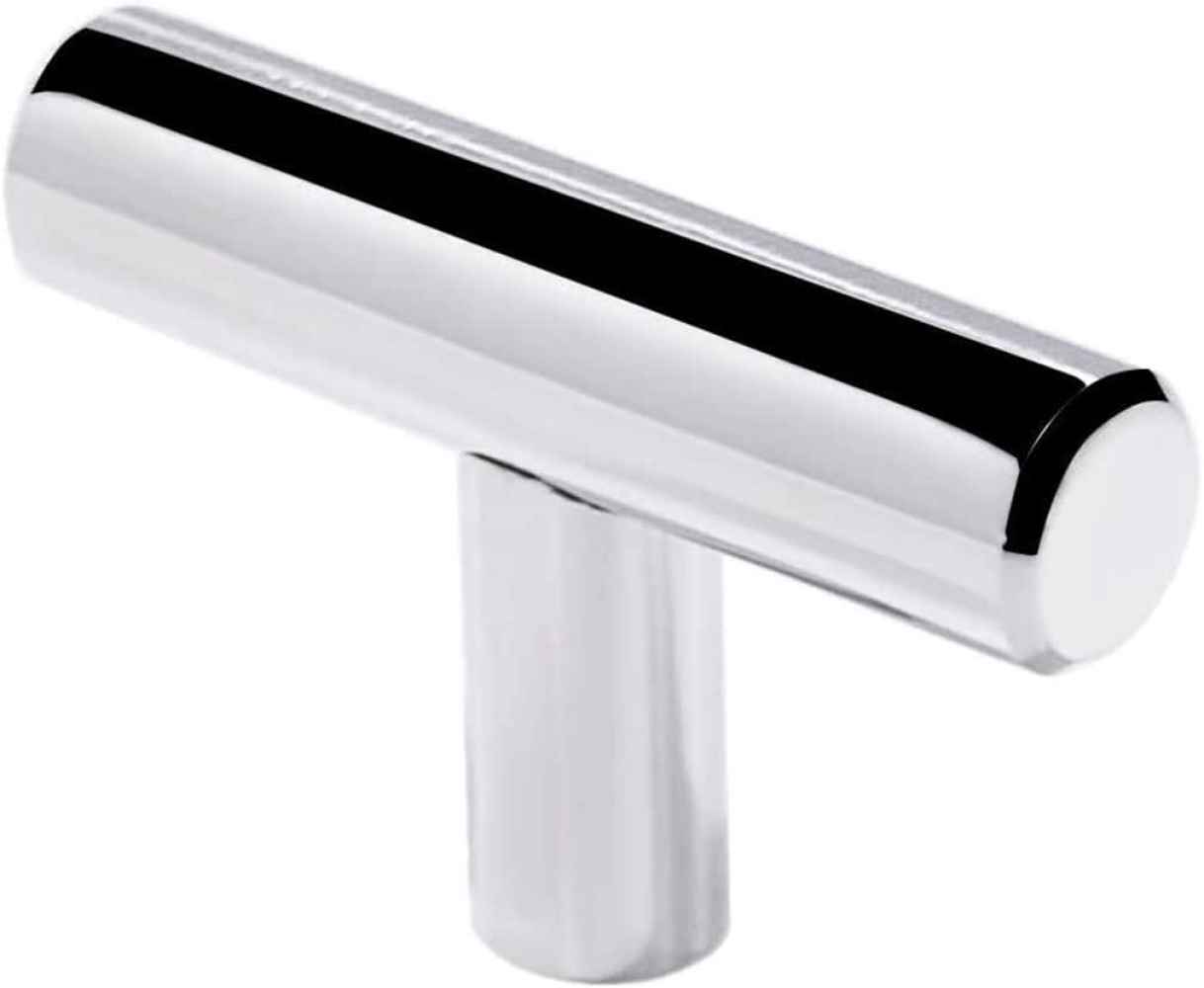 3.93-in. x 0.03-in. Stainless Steel Cabinet Cabinet Knob In Chrome