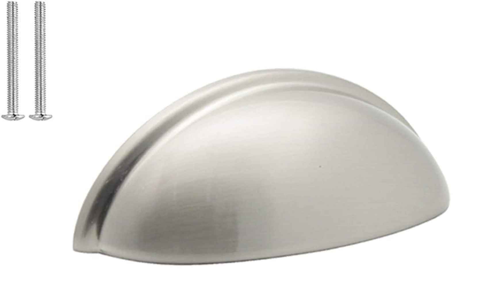 3.07-in. x 0.8-in. Zinc Alloy Cabinet Cabinet Handle In Brushed Nickel