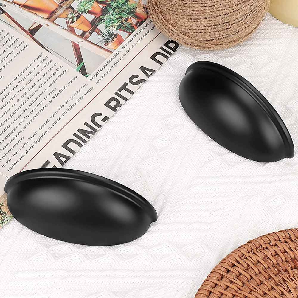 1.04-in. x 0.04-in. Zinc Alloy Cabinet Handle In Black