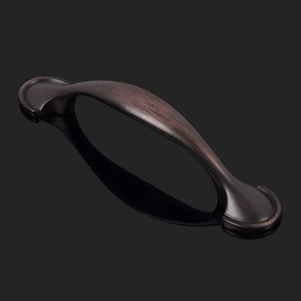 4.06-in. x 0.9-in. Zinc Alloy Cabinet Handle In Oil Rubbed Bronze