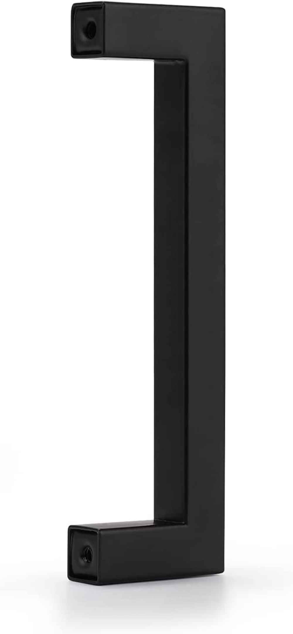 5.04-in. x 1.25-in. Stainless Steel Cabinet Cabinet Handle In Black