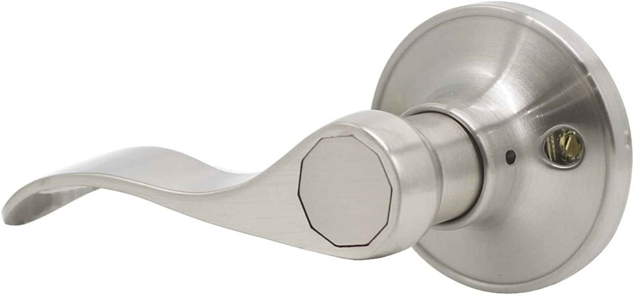4-in. x 0.03-in. Stainless Steel Door Door Handle In Brushed Nickel