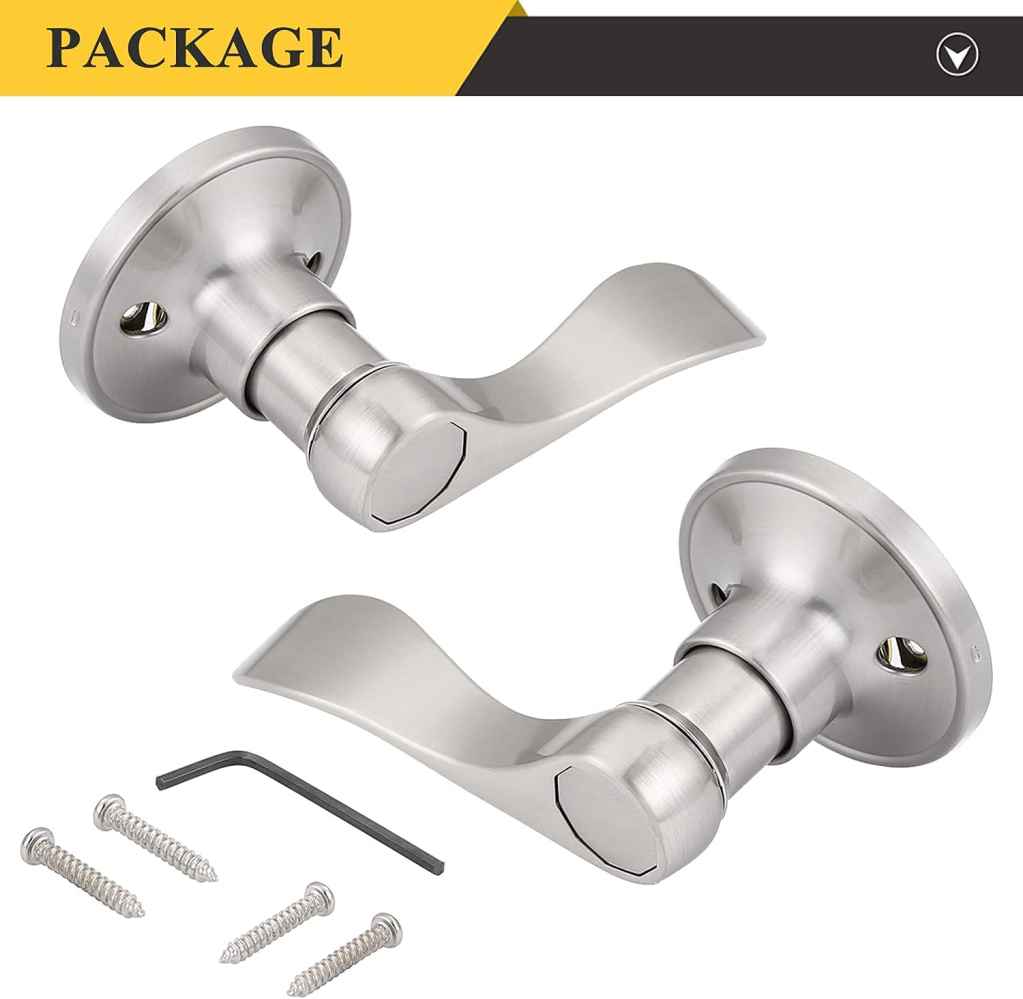 4.72-in. x 0.03-in. Stainless Steel Door Handle In Brushed Nickel