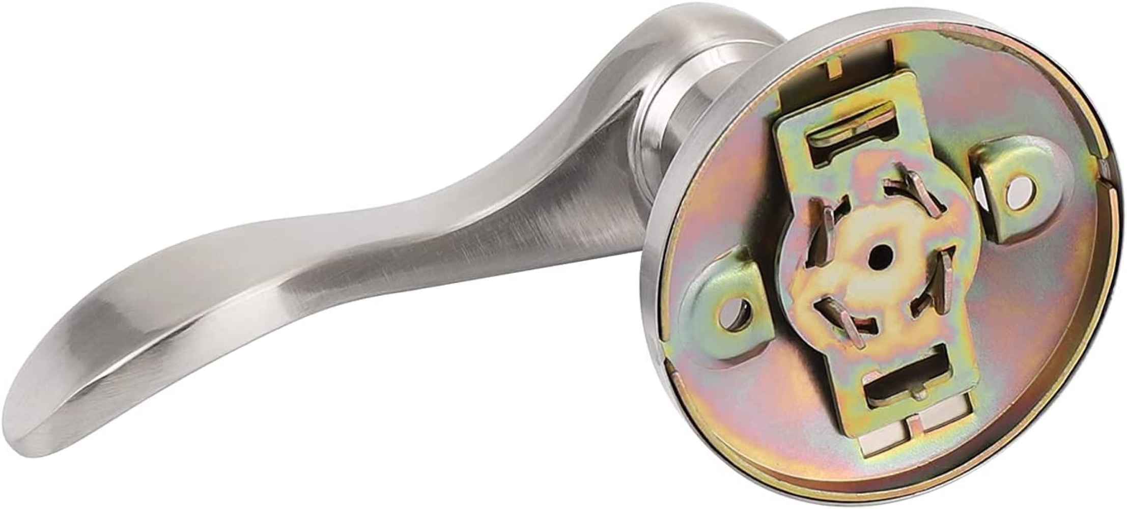 4.72-in. x 0.03-in. Stainless Steel Door Handle In Brushed Nickel