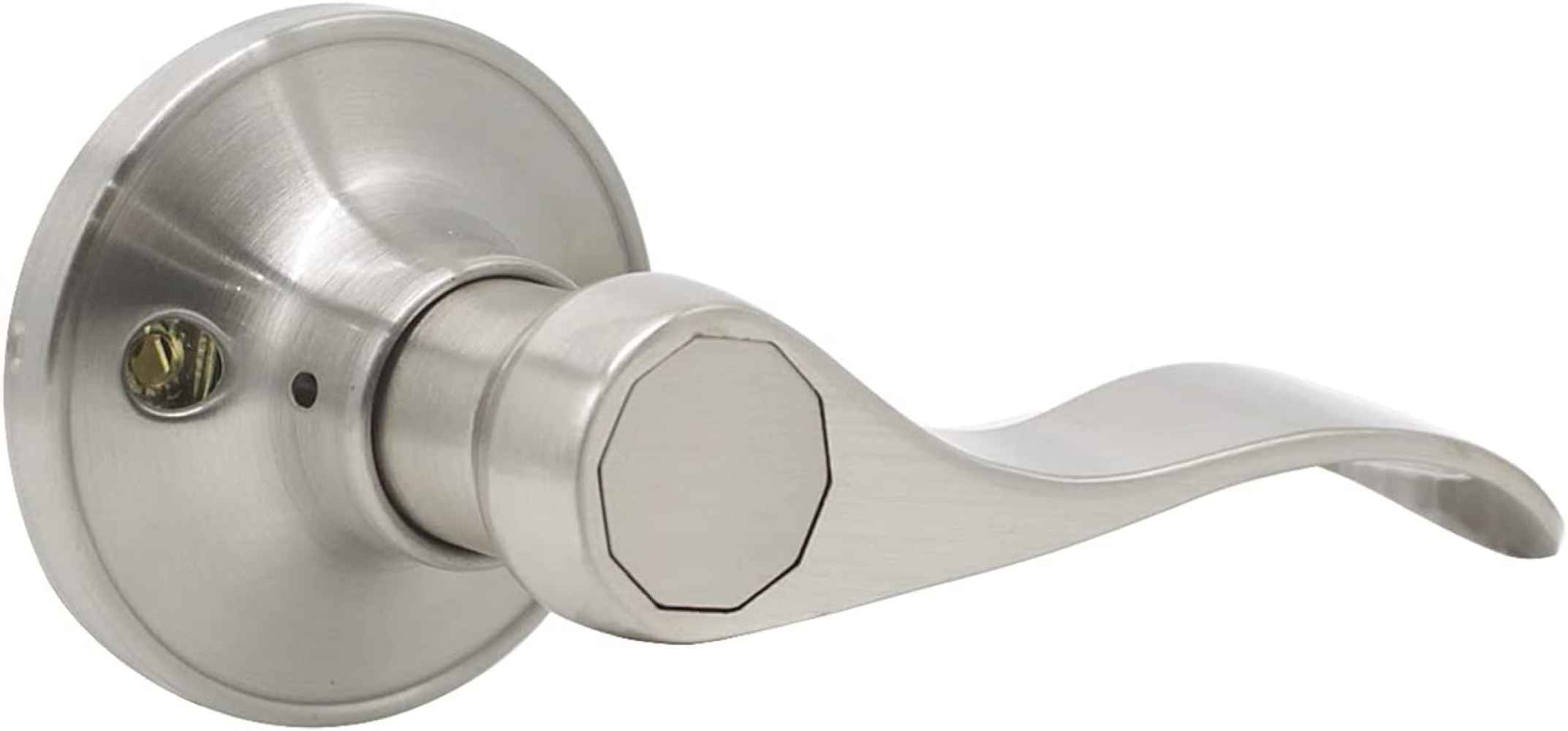 4.7-in. x 0.03-in. Stainless Steel Door Door Handle In Brushed Nickel