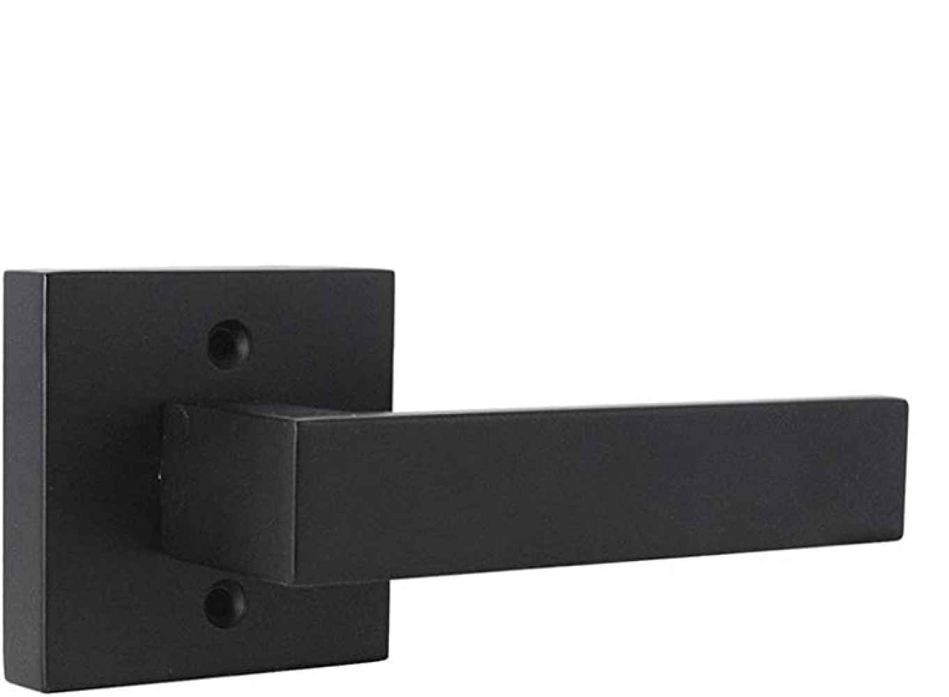 4.84-in. x 0.03-in. Zinc Alloy Door Door Handle In Black