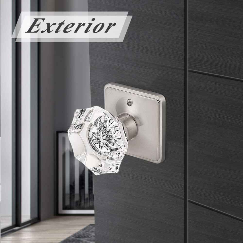2.5-in. x 0.04-in. Zinc Alloy Door Lock In Satin Nickel